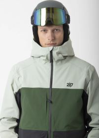 2117 of Sweden Sillerud unisex lyžařská bunda, Dusty Aqua (5)