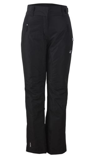 HOTING - dámské zateplené lyžařské kalhoty - černé