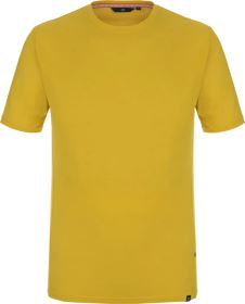 2117 of Sweden Almo pánské merino tričko, Dark Yellow