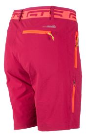 GTS 606721 LT -ROMBO  dámské strečové outdoor kraťasy, Fuchsia (1)