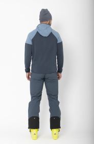 2117 of Sweden Trubo pánská fleecová hybridní bunda, Dusty Blue (3)