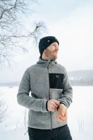2117 of Sweden SKORD pánská mikina s kapucí, grey (7)