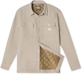 Garphyttan Garden pánská zateplená košile, Light Beige Melange Garphyttan Garden pánská zateplená košile, Light Beige Melange