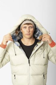 2117 of Sweden Geauri unisex péřová bunda, Beige (5)