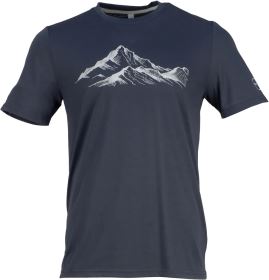 GTS211961M Rayon pánské funkční tričko s krátkým rukávem, Smoke