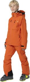 2117 of Sweden Lillpite dětská lyžařská bunda, Orange (4)