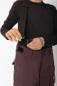 2117 of Sweden Anjan dětské lyžařské kalhoty, Dark Plum (7)