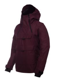 2117 of Sweden TYBBLE dámská lyžařská bunda, dark plum (2)