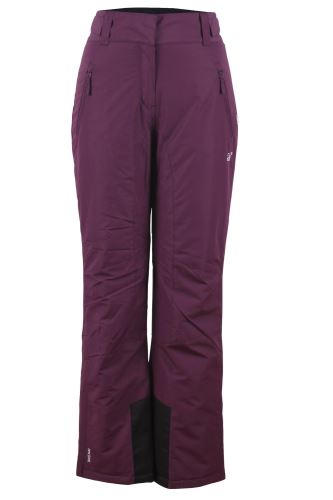 HOTING - dámské zateplené lyžařské kalhoty (10/10) dk fialová