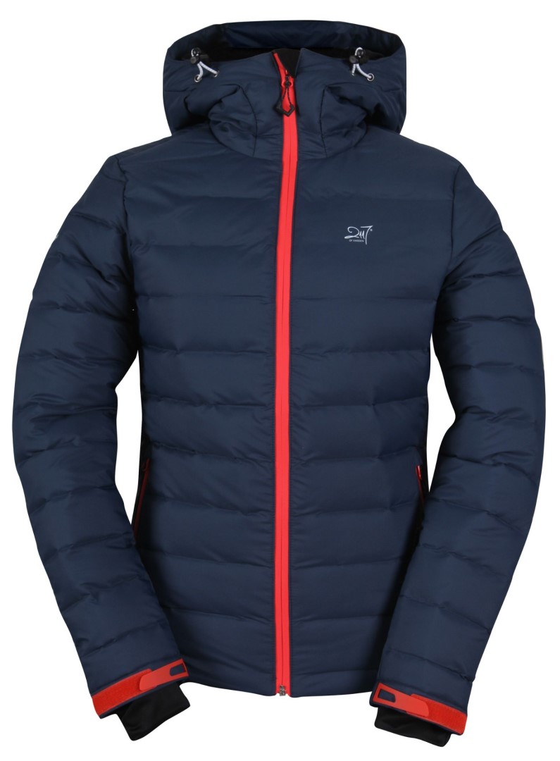 MON - ECO dámská lyžařská bunda - modrá