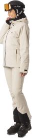 2117 of Sweden Humla dámská lehce zateplená lyžařská bunda, Beige (4)