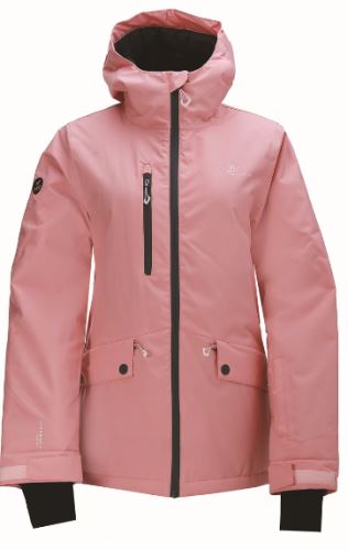JULARBO - ECO dámská zateplená lyžařská bunda - růžová