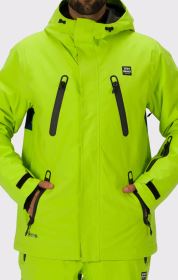 Rehall Peak-R pánská lyžařská bunda, Lime (10)