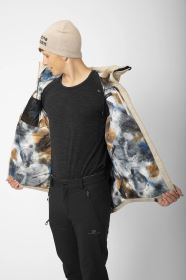 2117 of Sweden Geauri unisex péřová bunda, Beige (2)
