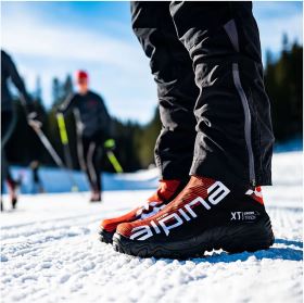 Alpina XT Action unisex zimní boty, Red-Black-White (5)