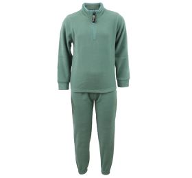 Carlsteins D6 Soul dětský fleecový set, Green