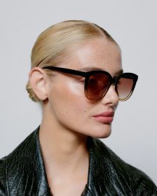 A.Kjaerbede Billy dámské sluneční brýle, Black Brown Transparent (5)