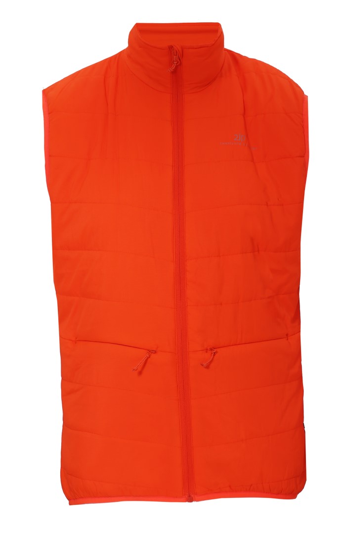 EKEBY - ECO Pánská zateplená vesta - oranžová