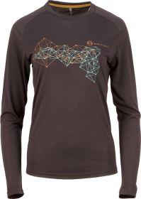 GTS214852L dámské tričko s dlouhým rukávem, Black