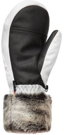 Cairn Montblanc W C-TEX lyžařské rukavice, White (1)