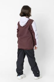 2117 of Sweden Jacks dětská 2,5vrstvá bunda, Wine Red (3)