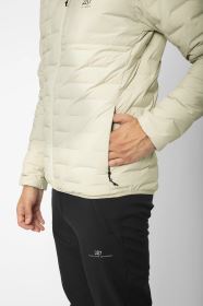 2117 of Sweden Haddingen pánská oboustranná péřová bunda, Beige (6)
