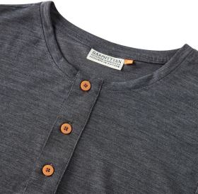 Garphyttan pánské triko s dlouhým rukávem, Dark Grey Melange (2)