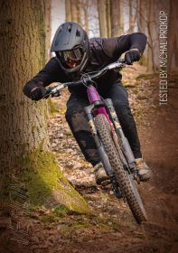 Force Venom Downhill cyklistická helma, Brown (9)