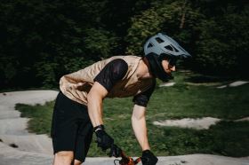 Force Drop Downhill cyklistická helma, Grey/Black (6)