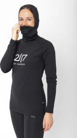 2117 of Sweden Undal dámská funkční mikina s kapucí, Black (5)