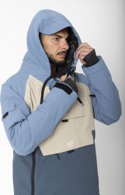 2117 of Sweden Nelkerim pánská lyžařská bunda, Dusty Blue (11)