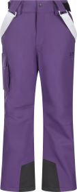 2117 of Sweden Borgvik dětské lyžařské kalhoty, Purple Ash