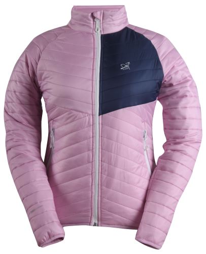JÄKKVIK- dámská ECO izolační bunda - světle růžová