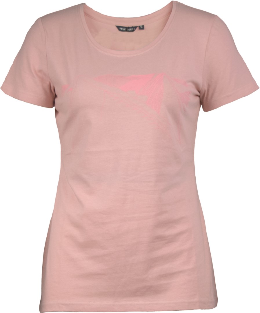 TN - dámské triko z bavlny, pink