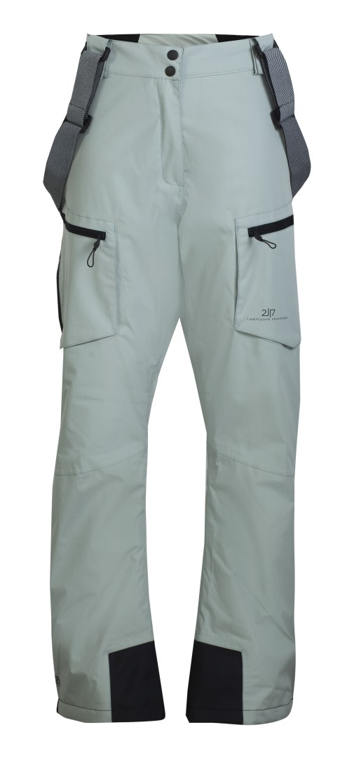 NYHEM - ECO Dámské  lyžařské kalhoty, světle zelená - mátová