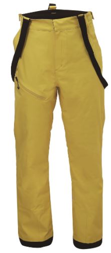 LINGBO - ECO pánské zateplené kalhoty s merinem - žluté