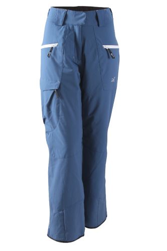 ÄNGSÖ - dámské lehké zateplené lyžařské kalhoty - modré, Velikost: 38