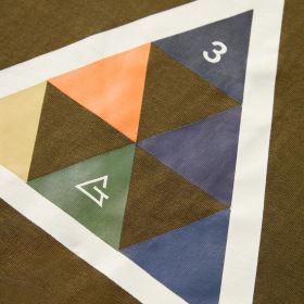 Garphyttan Crafter pánské triko, Brown Triangle (2)