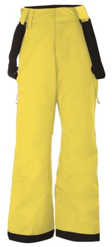 LAMMHULT - ECO 2L dětské lyžařské kalhoty, žlutá