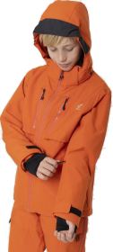 2117 of Sweden Lillpite dětská lyžařská bunda, Orange (6)