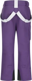 2117 of Sweden Borgvik dětské lyžařské kalhoty, Purple Ash (1)