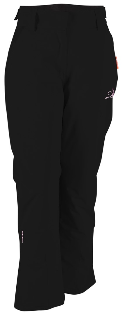 RANSBY ECO - dámské lyžařské kalhoty - černé