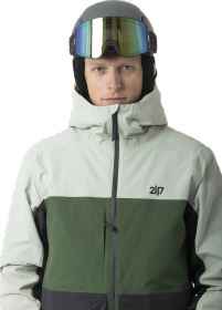 2117 of Sweden Sillerud unisex lyžařská bunda, Dusty Aqua (5)