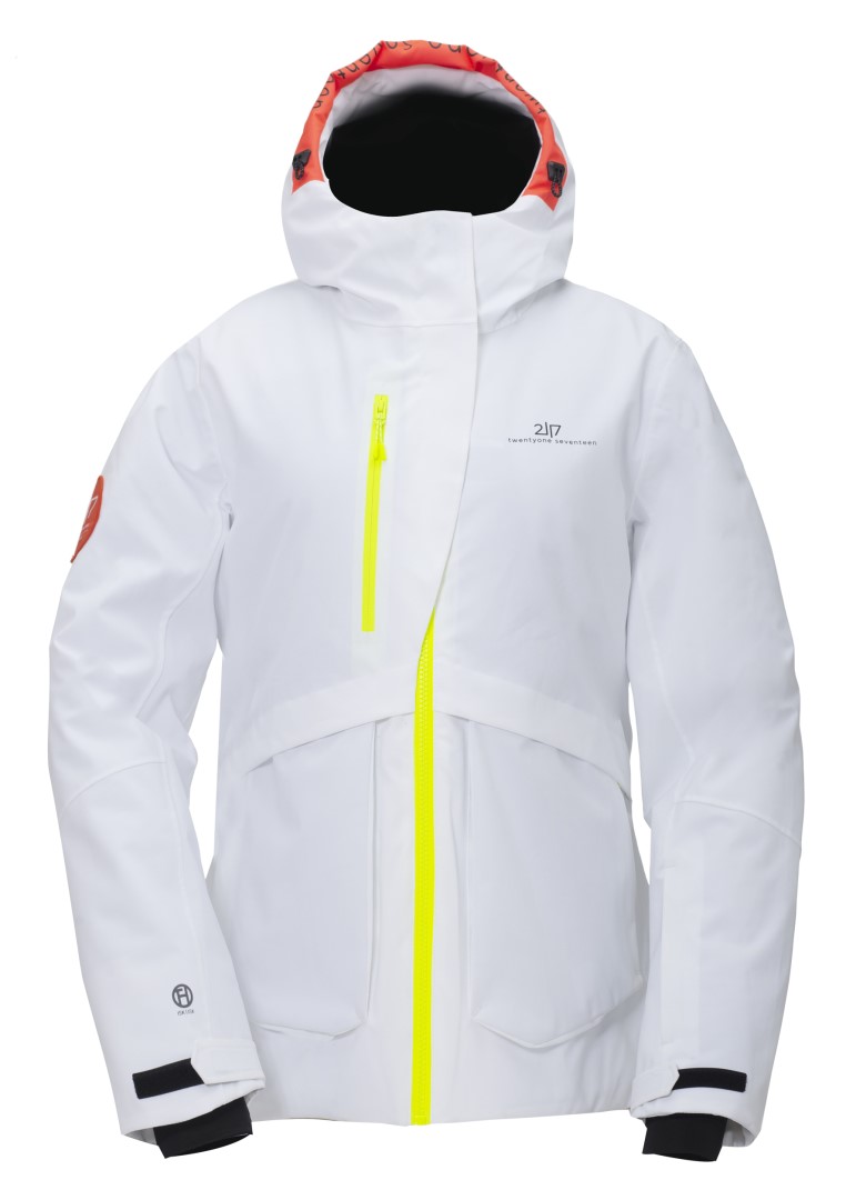 MALMEN - ECO Dámská 2L lyžařská bunda - White