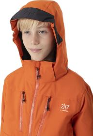 2117 of Sweden Lillpite dětská lyžařská bunda, Orange (8)
