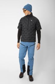 2117 of Sweden Skuppe pánské softshellové lyžařské kalhoty, Blue (1)