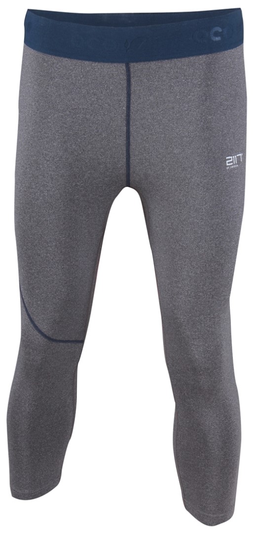 GRAN - ECO pánské kalhoty 3/4 (2.vrstva) - šedé melange