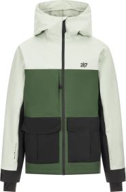 2117 of Sweden Sillerud unisex lyžařská bunda, Dusty Aqua