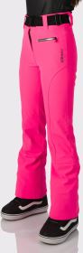Rehall Yves-R dámské softshellové lyžařské kalhoty, Neon Pink (2)