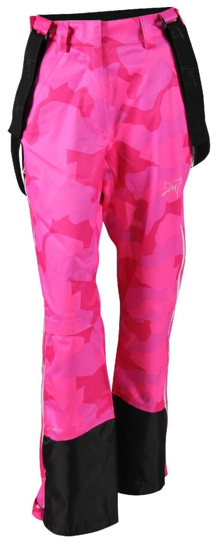 LIT -ECO 3L dámské lyžařské kalhoty - růžové
